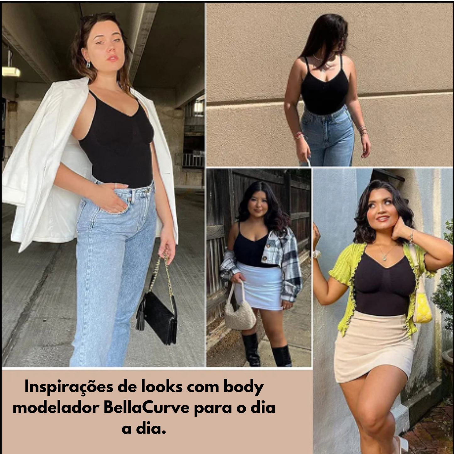 Body Modelador Corporal - BellaCurve